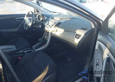 2015 Hyundai Elantra Se from USA, damaged, VIN KMHDH4AE6FU320450